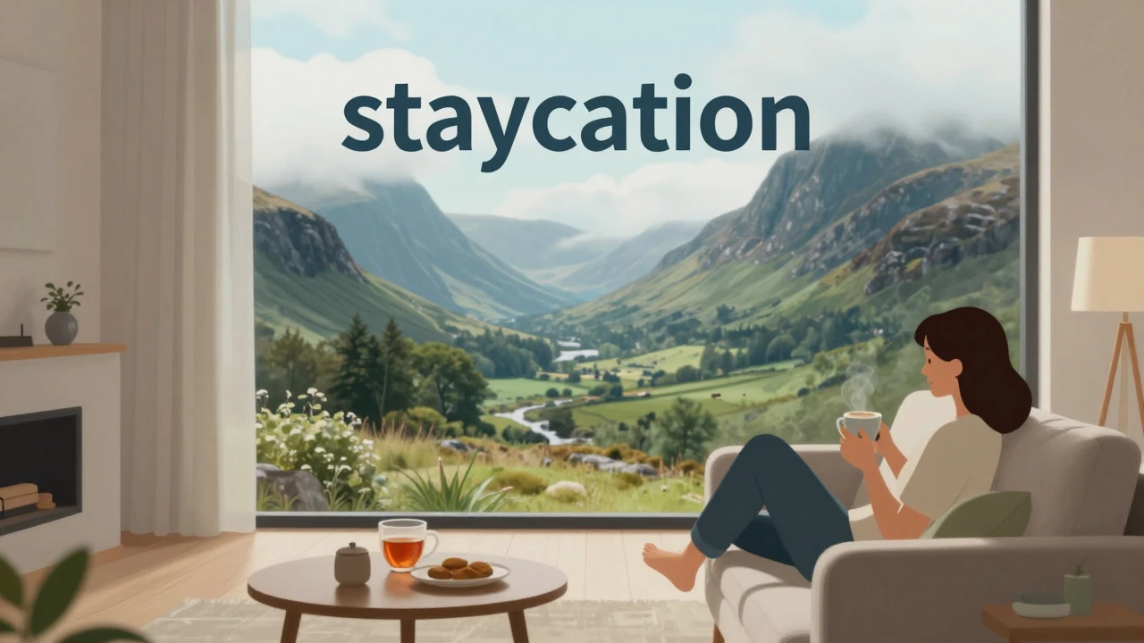 Relaxing staycation blending home comfort with UK scenery